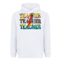 White teacher teacher Heavyweight Hoodie - Zillion Design Studio