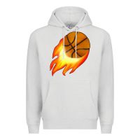 Dove Grey basketball Premium Hoodie - JahusDesignShop