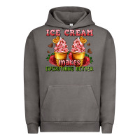 Pigment Tornado ice cream makes everything better Urban Hoodie - AdoDesignShop