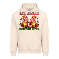Sandshell ice cream makes everything better Urban Hoodie - AdoDesignShop