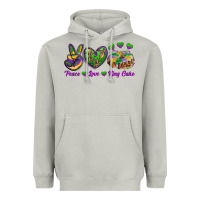 Moon Dust Peace Love King Cake Heavyweight Hoodie - RanaPortraitStore
