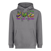Storm Peace Love King Cake Heavyweight Hoodie - RanaPortraitStore