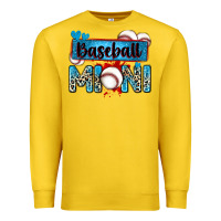 Lemon baseball mini with leopard Premium Sweatshirt - Zillion Design Studio