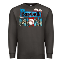 Smoke baseball mini with leopard Premium Sweatshirt - Zillion Design Studio