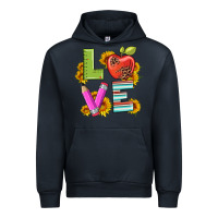 Navy love with pen and  serape leopard Urban Hoodie - Artiststas