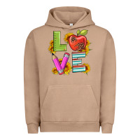 Pigment Burro love with pen and  serape leopard Urban Hoodie - Artiststas