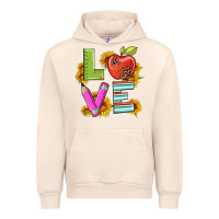 Sandshell love with pen and  serape leopard Urban Hoodie - Artiststas