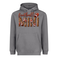 Storm football mini with leopard Heavyweight Hoodie - texasbilliewilder