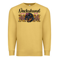 Antique Gold western dachshund mom Premium Sweatshirt - RanaPortraitStore