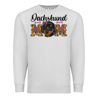 Dove Grey western dachshund mom Premium Sweatshirt - RanaPortraitStore