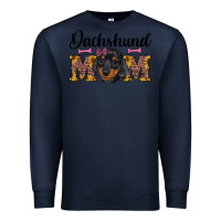 Navy western dachshund mom Premium Sweatshirt - RanaPortraitStore