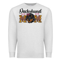 Oatmeal Heather western dachshund mom Premium Sweatshirt - RanaPortraitStore