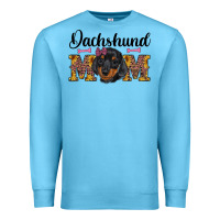 Ocean Blue western dachshund mom Premium Sweatshirt - RanaPortraitStore