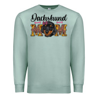Seafoam western dachshund mom Premium Sweatshirt - RanaPortraitStore