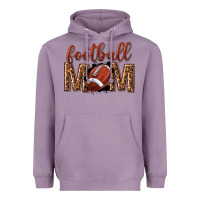 Lavender football mom Heavyweight Hoodie - texasbilliewilder
