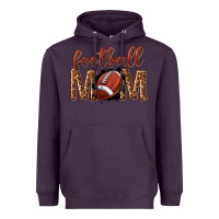 Plum football mom Heavyweight Hoodie - texasbilliewilder