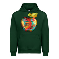 Foreset Green leopard turquoise glitter serape Urban Hoodie - Artiststas