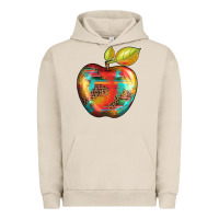 Pigment French Oak leopard turquoise glitter serape Urban Hoodie - Artiststas