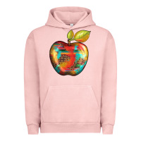 Pigment Salmon leopard turquoise glitter serape Urban Hoodie - Artiststas