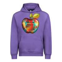 Tulip leopard turquoise glitter serape Urban Hoodie - Artiststas