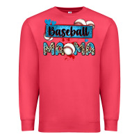 Cardinal baseball mama with leopard Premium Sweatshirt - Zillion Design Studio