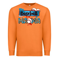 Carrot baseball mama with leopard Premium Sweatshirt - Zillion Design Studio