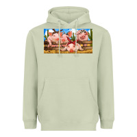 Matcha Pig Farm Heavyweight Hoodie - RanaPortraitStore