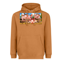 Meerkat Pig Farm Heavyweight Hoodie - RanaPortraitStore