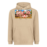 Mushroom Pig Farm Heavyweight Hoodie - RanaPortraitStore