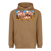 Toasted Coconut Pig Farm Heavyweight Hoodie - RanaPortraitStore