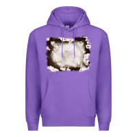 Purple cowhide frames background Premium Hoodie - RanaPortraitStore