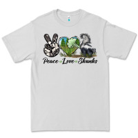 Dove Grey Peace Love Skunks Premium Tee - LillyAllenDesigns