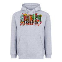 Heather Grey spanish teacher Heavyweight Hoodie - Zillion Design Studio