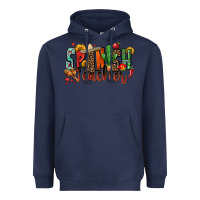 Navy spanish teacher Heavyweight Hoodie - Zillion Design Studio