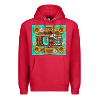 Cardinal sunflower and daisy nurse tumbler Premium Hoodie - BundleAndBundleShop