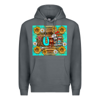 Rock sunflower and daisy nurse tumbler Premium Hoodie - BundleAndBundleShop