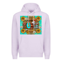 Lilac sunflower and daisy nurse tumbler Premium Hoodie - BundleAndBundleShop