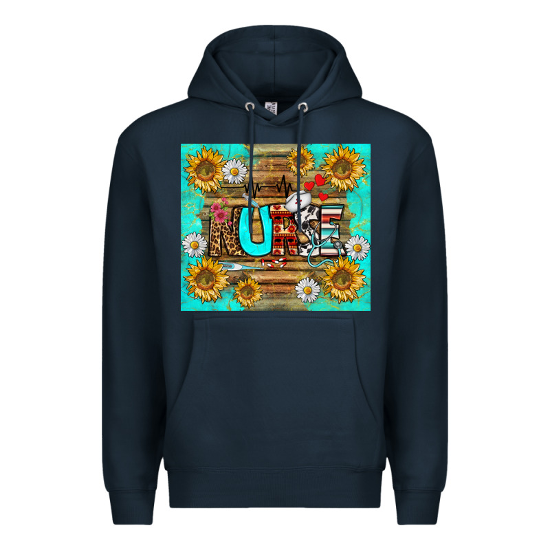 Sunflower And Daisy Nurse Tumbler Premium Hoodie by BundleAndBundleShop | Teevron