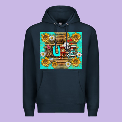 Sunflower And Daisy Nurse Tumbler Premium Hoodie Designed By Bundleandbundleshop