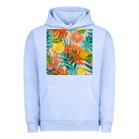 Pigment Grape Ice pineapple and lemon seamless pattern Urban Hoodie - BundleAndBundleShop