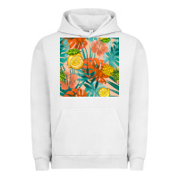 Pigment Lunar Rock pineapple and lemon seamless pattern Urban Hoodie - BundleAndBundleShop