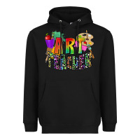 Black art teacher Heavyweight Hoodie - Zillion Design Studio