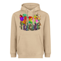 Mushroom art teacher Heavyweight Hoodie - Zillion Design Studio