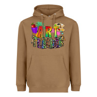 Toasted Coconut art teacher Heavyweight Hoodie - Zillion Design Studio