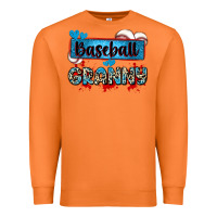 Carrot baseball granny with leopard Premium Sweatshirt - Zillion Design Studio