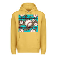 Antique Gold baseball Premium Hoodie - JahusDesignShop