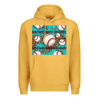 Mustard baseball Premium Hoodie - JahusDesignShop