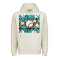 Oatmeal Heather baseball Premium Hoodie - JahusDesignShop