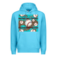 Ocean Blue baseball Premium Hoodie - JahusDesignShop