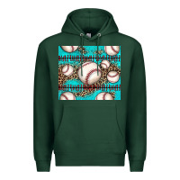 Sports Green baseball Premium Hoodie - JahusDesignShop